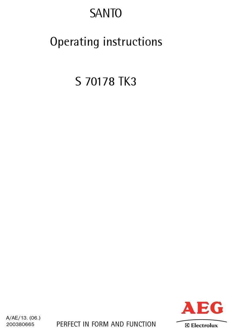 AEG SANTO S 70178 TK3 User manual AEG SANTO S 70178 TK3 User manual