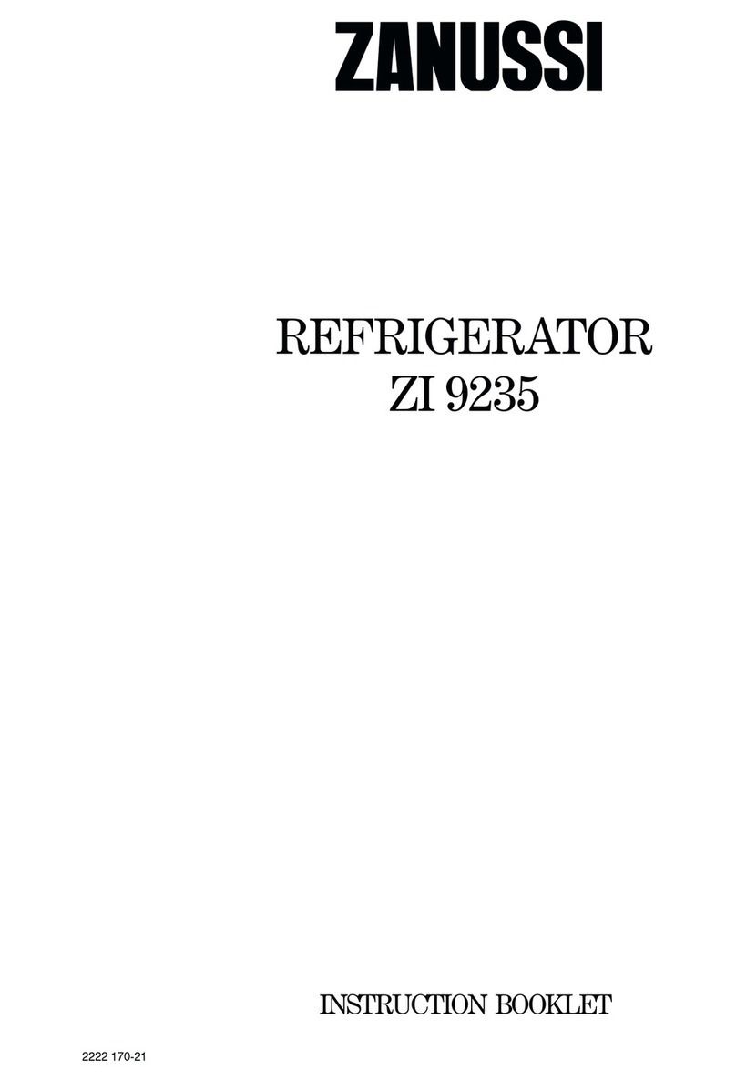 Zanussi ZI 9235 Instruction booklet