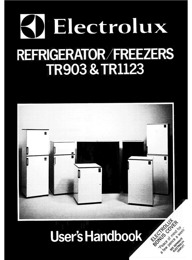Electrolux U04470 TR1123 User handbook
