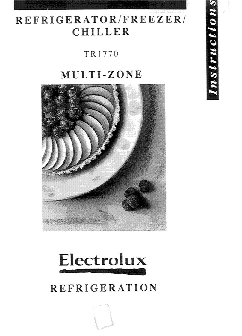 Electrolux TR1770 Multi-zone User manual