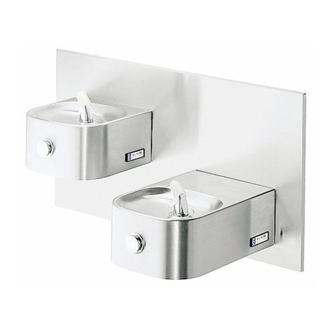 Elkay Soft Sides FLEXI-GUARD EDFP217C Installation, care & use manual