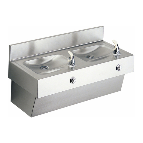 Elkay Fountains with Flexi-Guard EDF210C Instructions for use