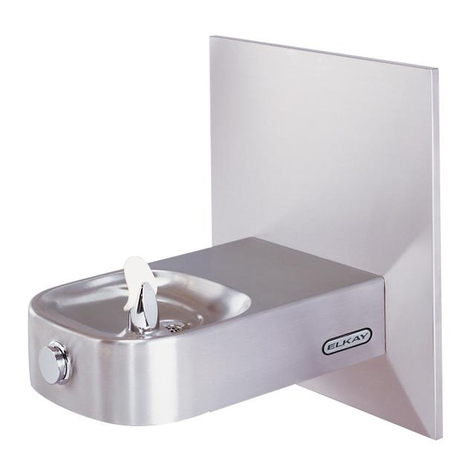 Elkay ECDFPW Installation & use manual
