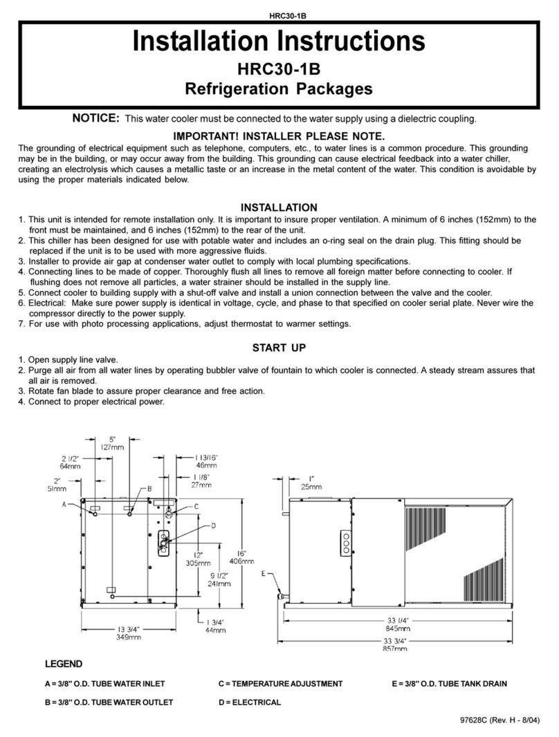 Elkay HRC30-1B User manual Elkay HRC30-1B User manual