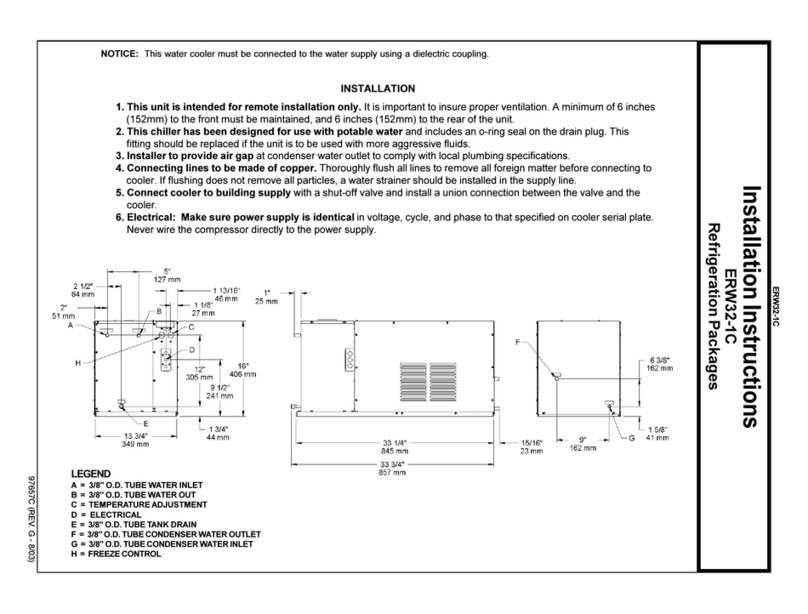 Elkay ERW32-1C installation instructions Elkay ERW32-1C installation instructions