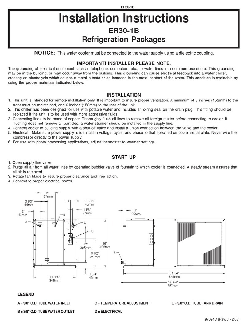 Elkay ER30-1B User manual