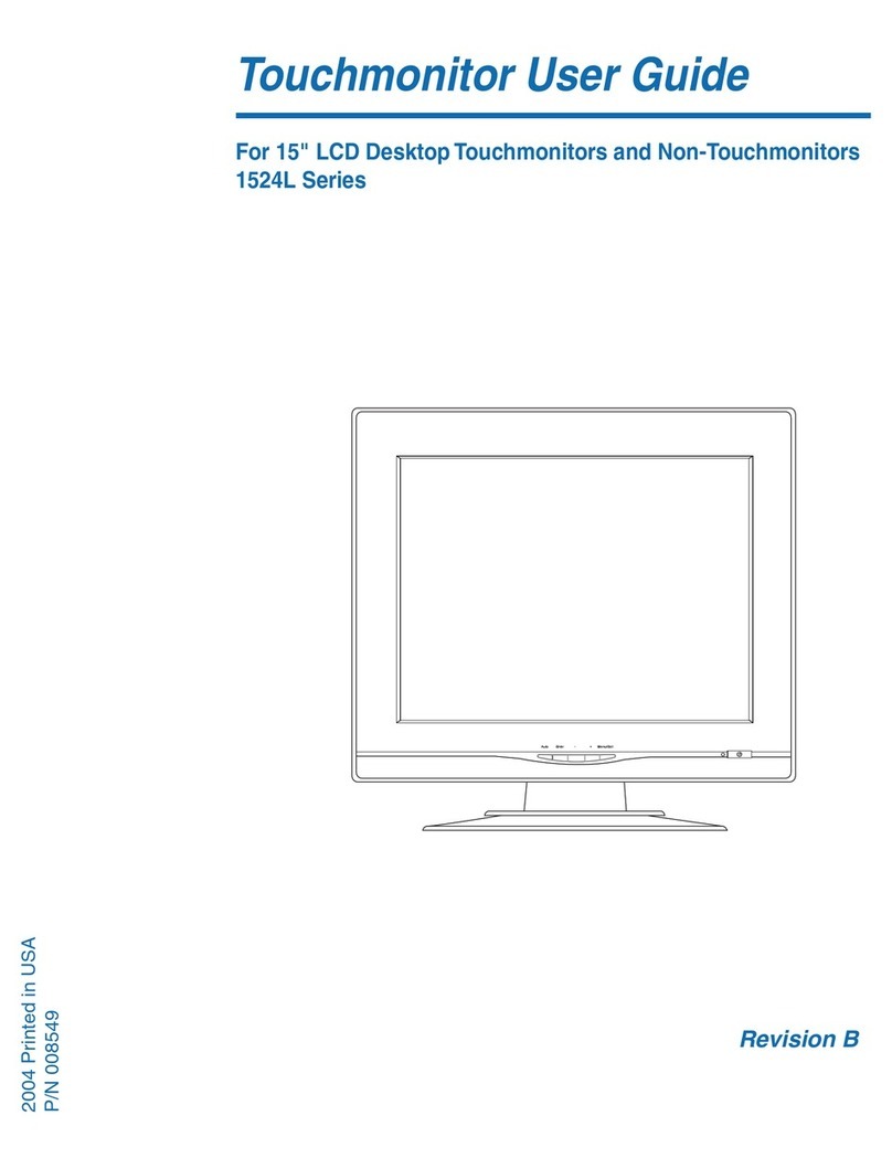Elo TouchSystems 1524L user guide