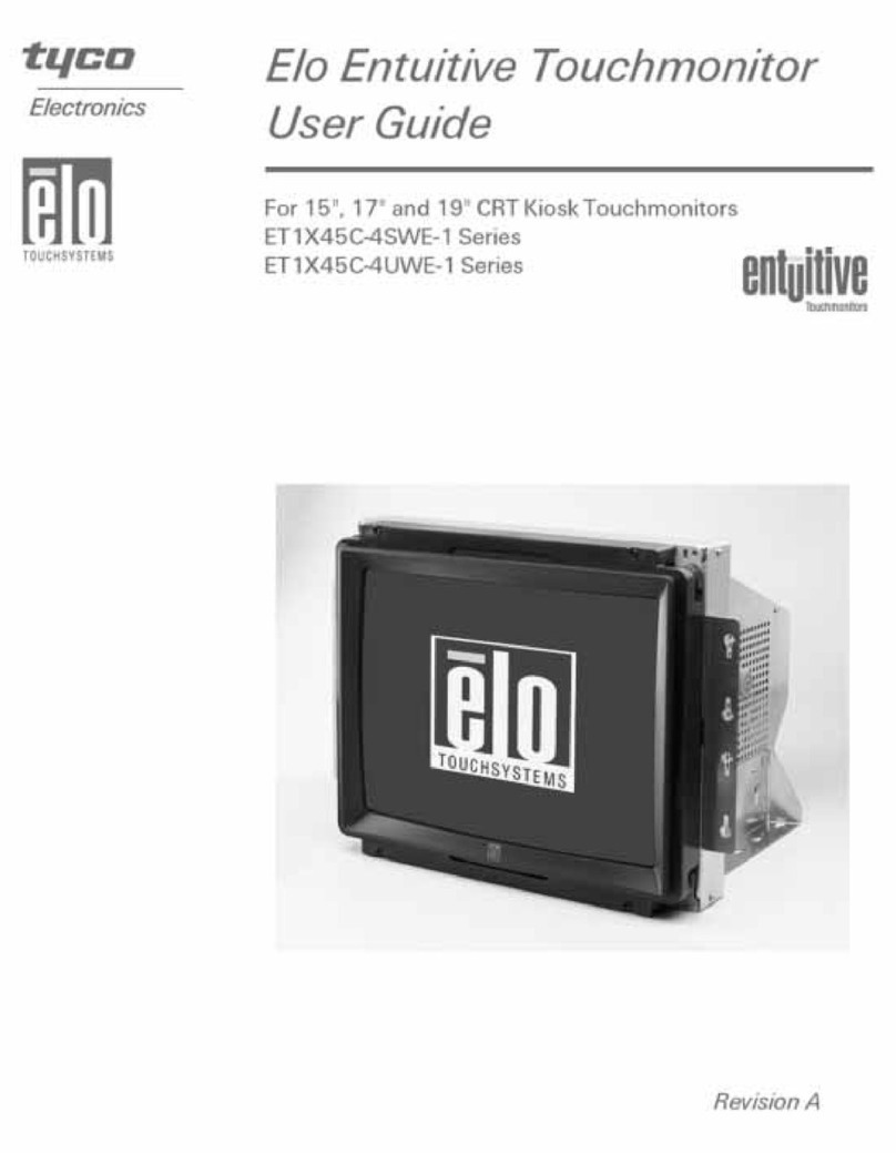 Elo TouchSystems Entuitive ET1X45C-4SWE-1 Series User manual