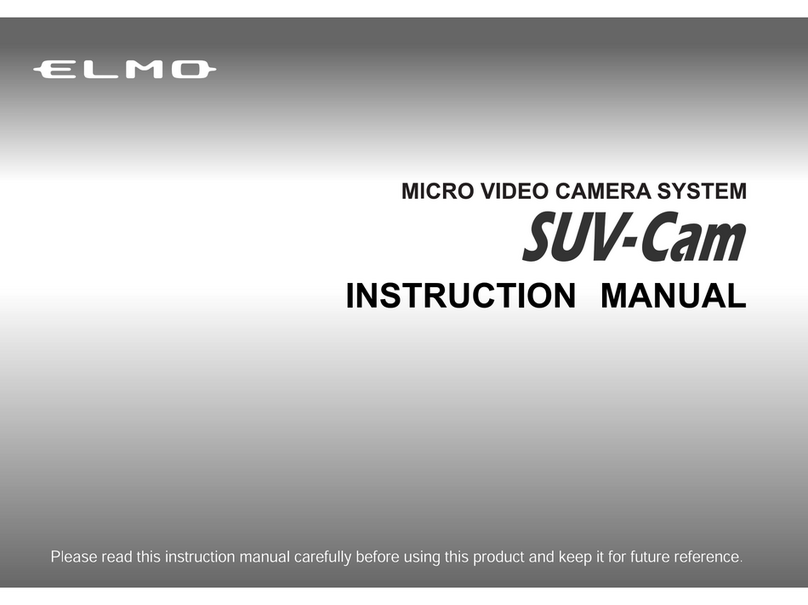 Elmo Micro Video Camera System SUV-CAM instruction manual