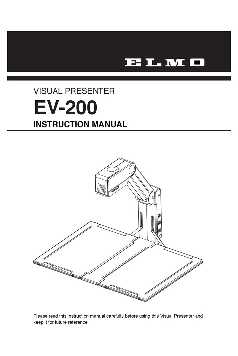 Elmo Visual Presenter EV-200 instruction manual