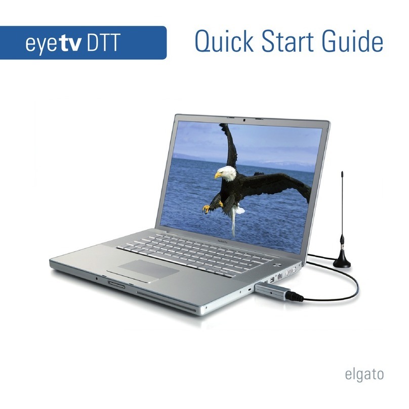 Elgato Eye TV DTT quick start guide