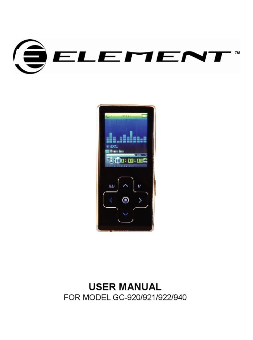 Element GC-920 User manual