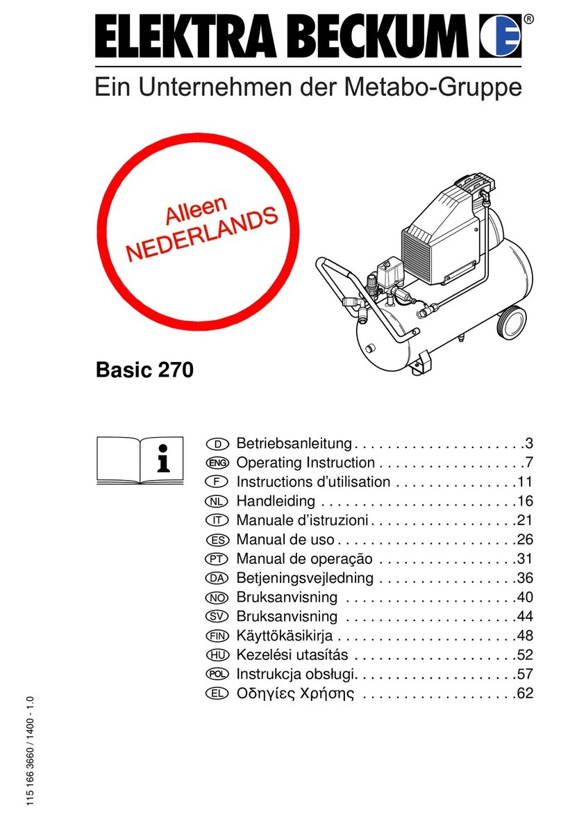 Elektra Beckum Basic 270 Handleiding