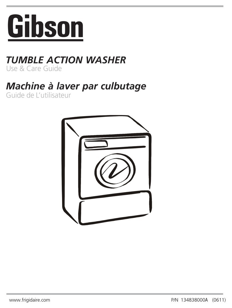 Gibson 134838000A Use and care guide