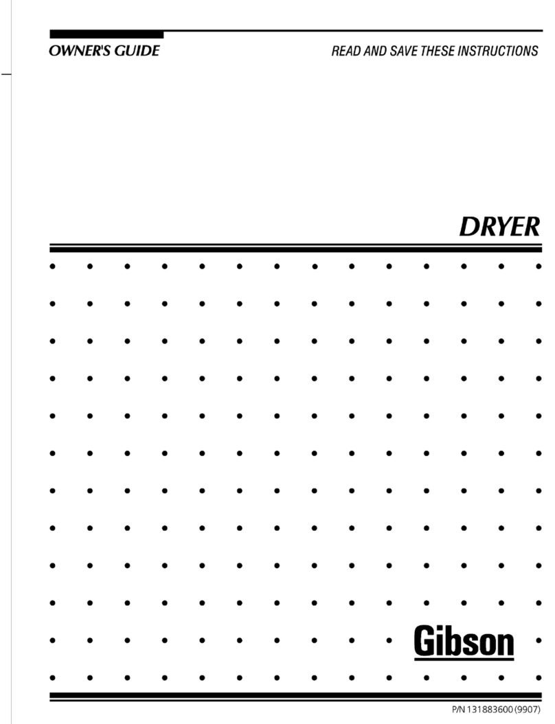 Gibson P/N 131883600 (9907) User manual
