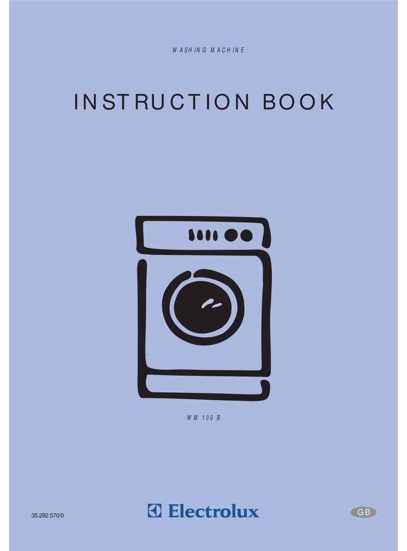 Electrolux WM 100 B User manual