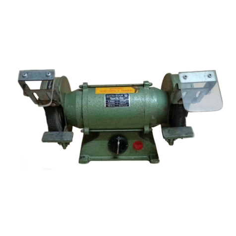 Elektra Beckum Double Grinding Machine SL 125 W Mode d'emploi et liste des pieces detaches