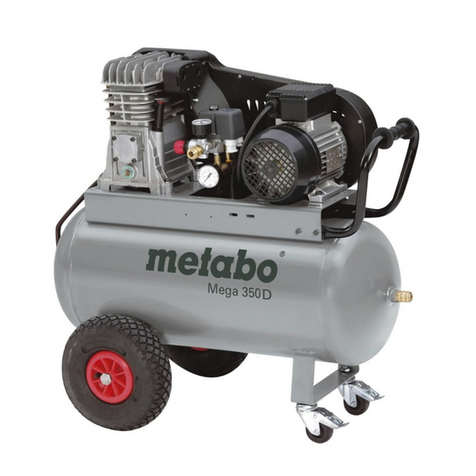 Metabo Mega 350 D operating instructions Metabo Mega 350 D operating instructions