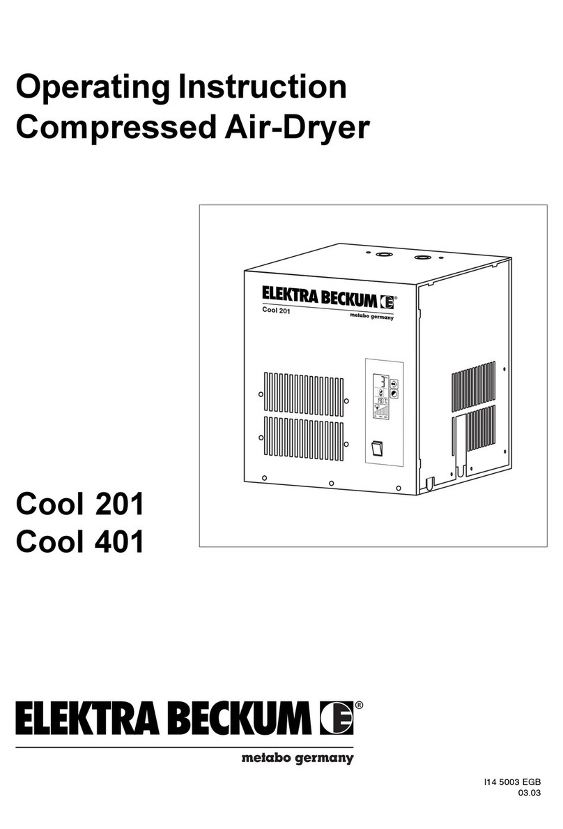 Elektra Beckum Cool 201 operating instructions Elektra Beckum Cool 201 operating instructions