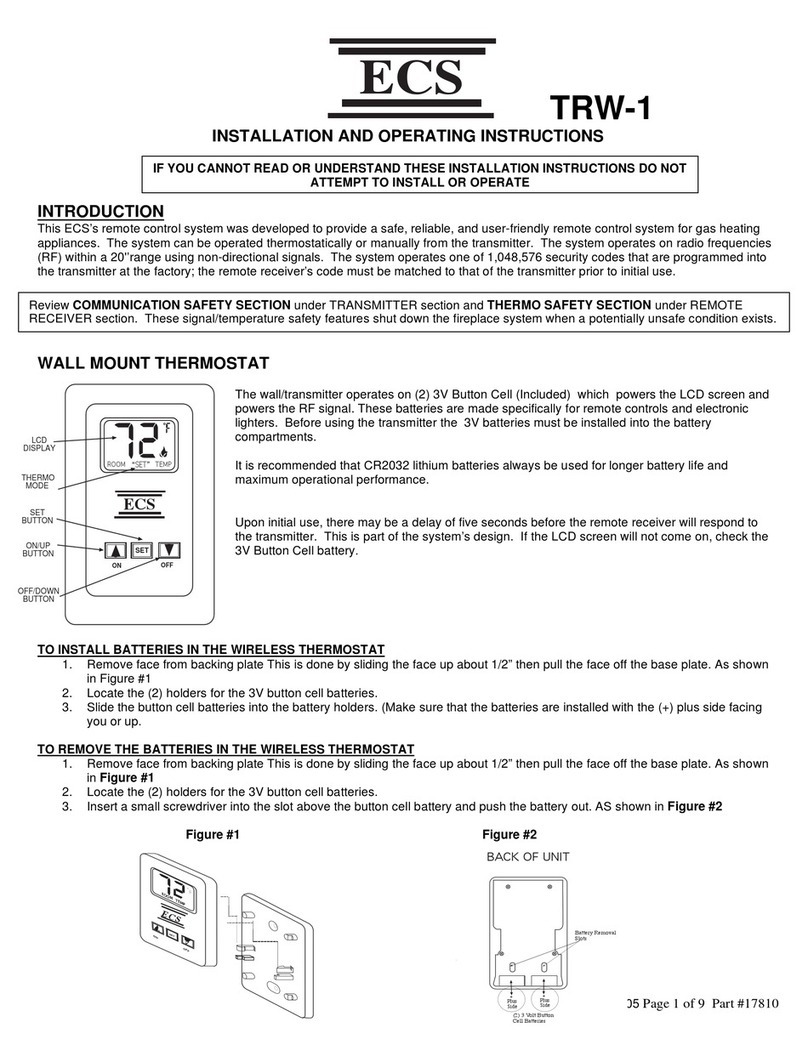ECS TRW-1 User manual