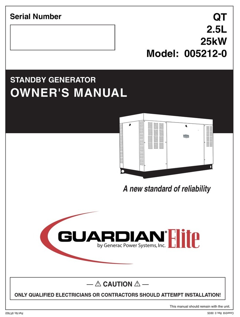 Guardian 005212-0 User manual
