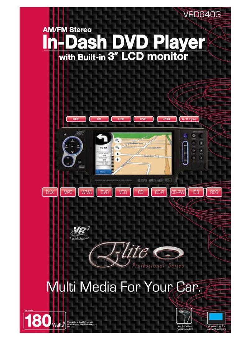 VR3 Elite VRVD640G User manual