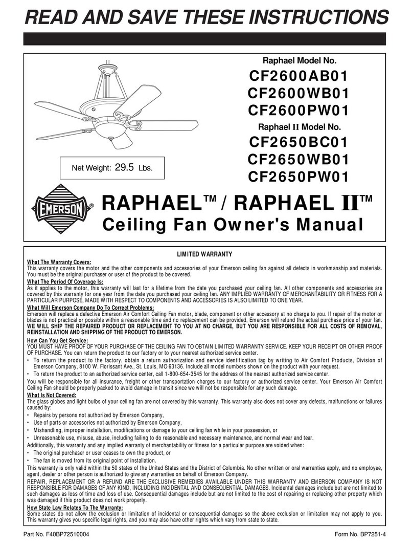Emerson BP7251 owner's manual Emerson BP7251 owner's manual