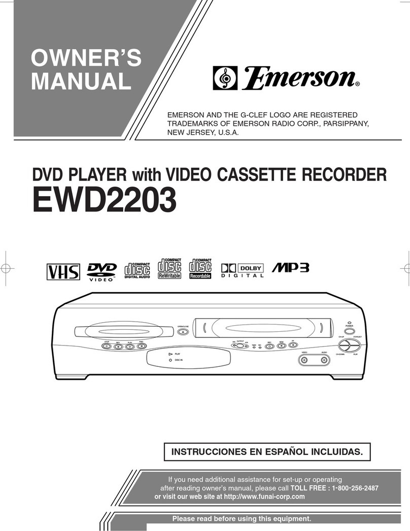 Emerson EWD2203 owner's manual