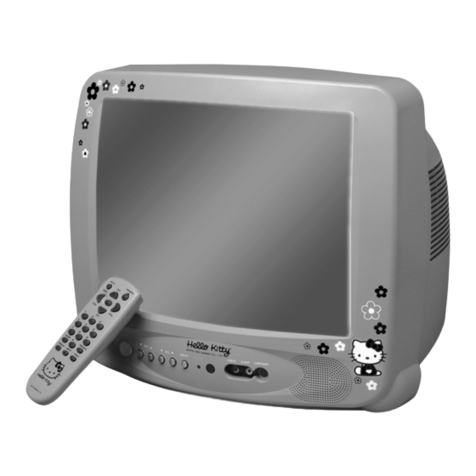 Emerson Hello Kitty HKTV13 User manual