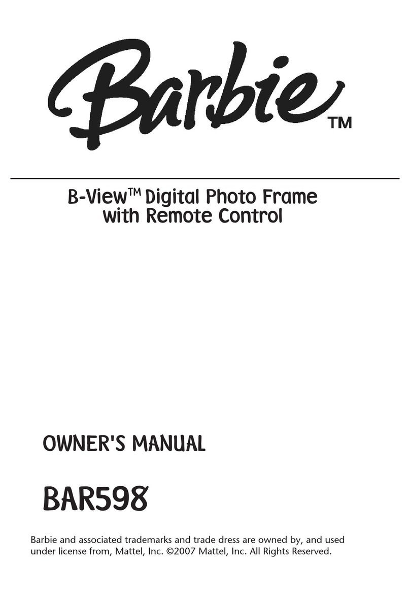 Emerson Barbie B-View BAR598 owner's manual