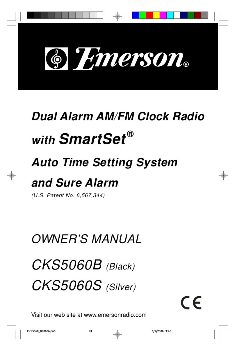 Emerson CKS5060B owner's manual