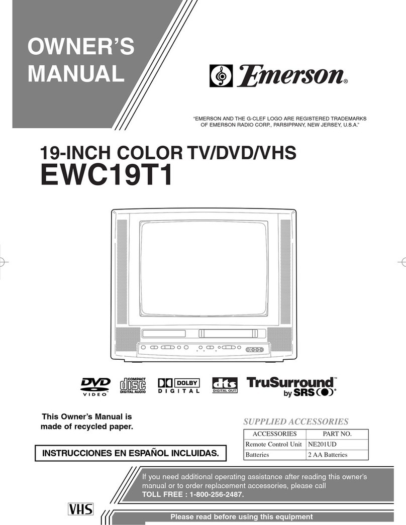 Emerson EWC19T1 owner's manual