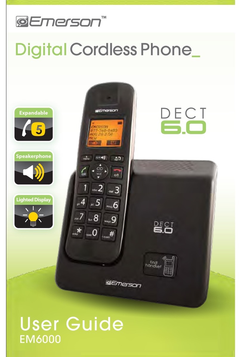 Emerson EM6000 User manual