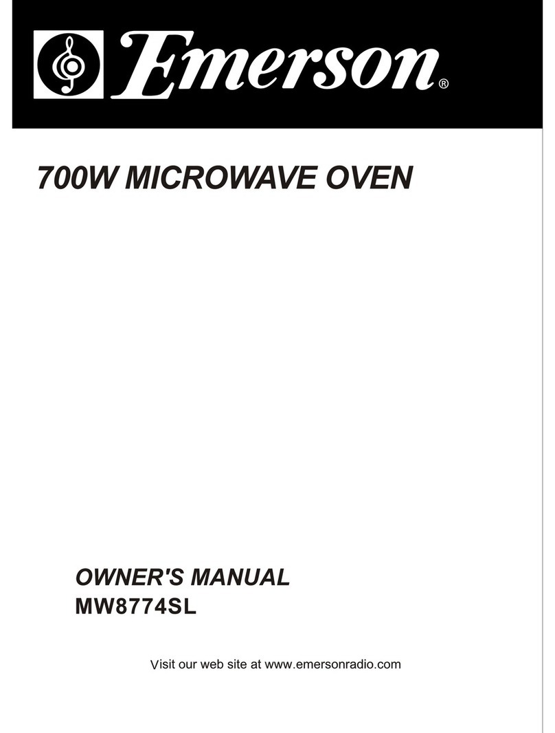 Emerson MW8774SL User manual