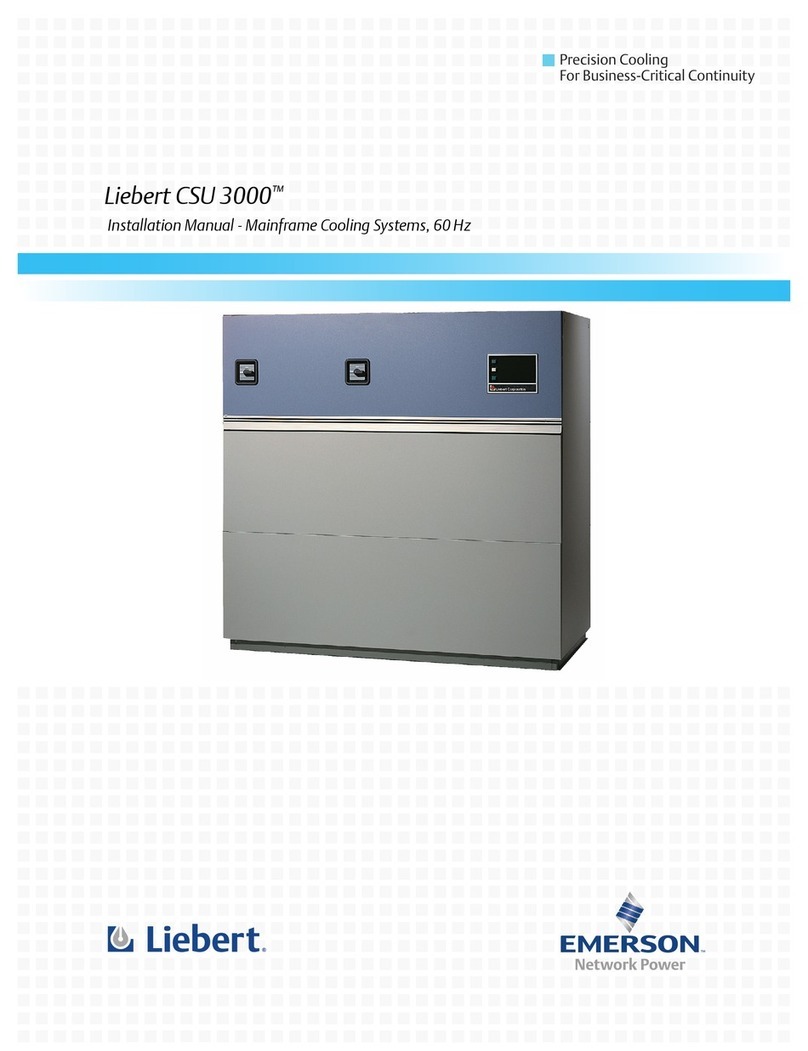 Emerson CSU 3000 installation manual