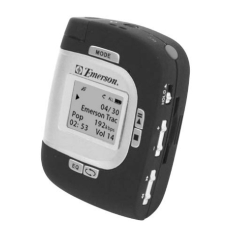 Emerson MP200 User manual