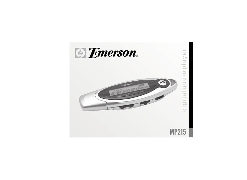 Emerson MP215 User manual