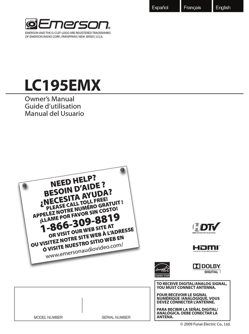 Emerson LC195EMX User manual