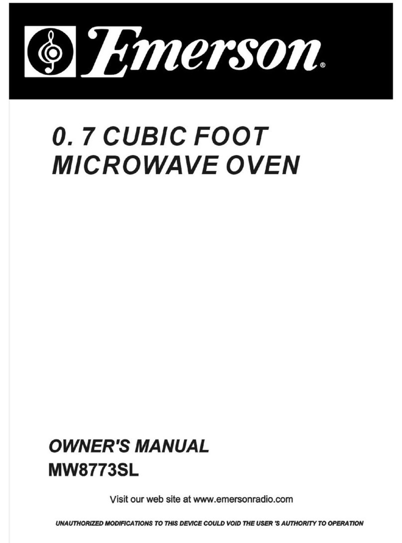 Emerson MW8773SL owner's manual Emerson MW8773SL owner's manual