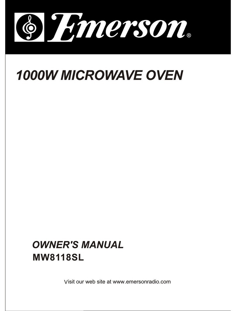Emerson MW8118SL User manual