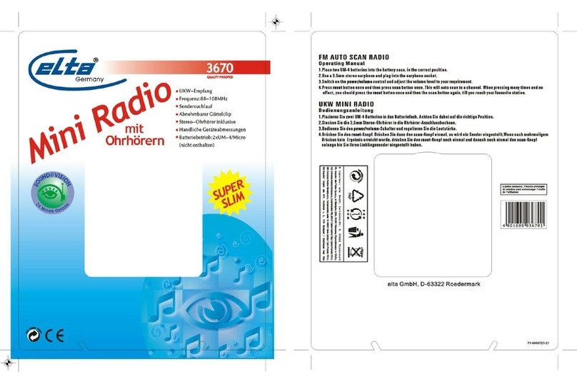 Elta MIT OHRHORERN 3670 User manual