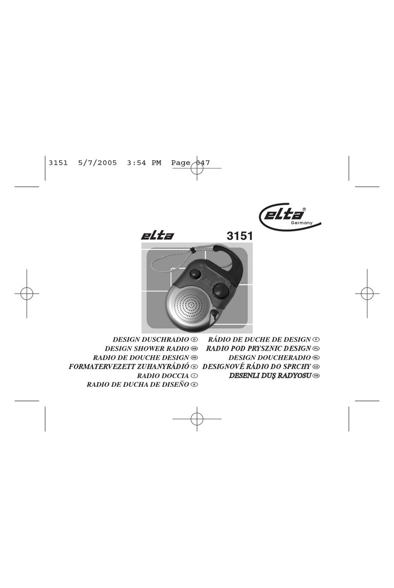 Elta 3151 product manual