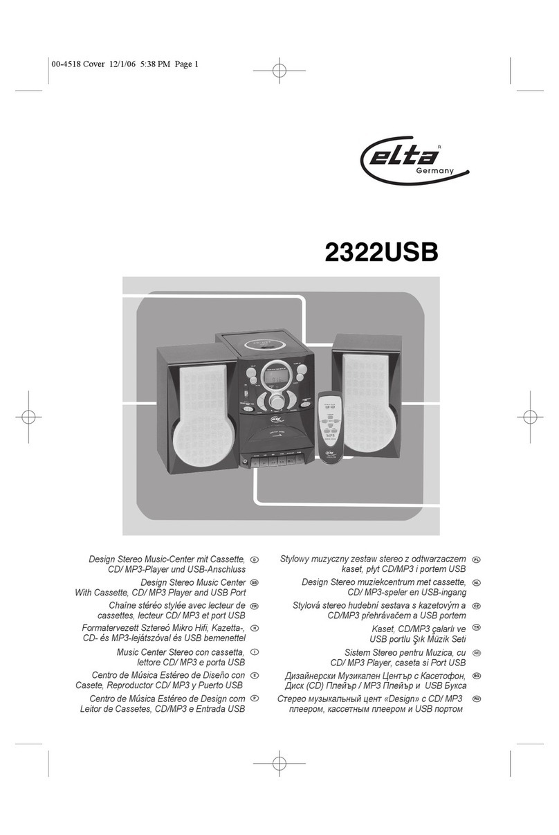 Elta 2322USB User manual