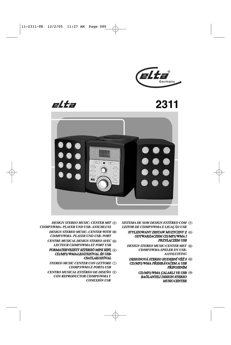 Elta 2311 instruction manual