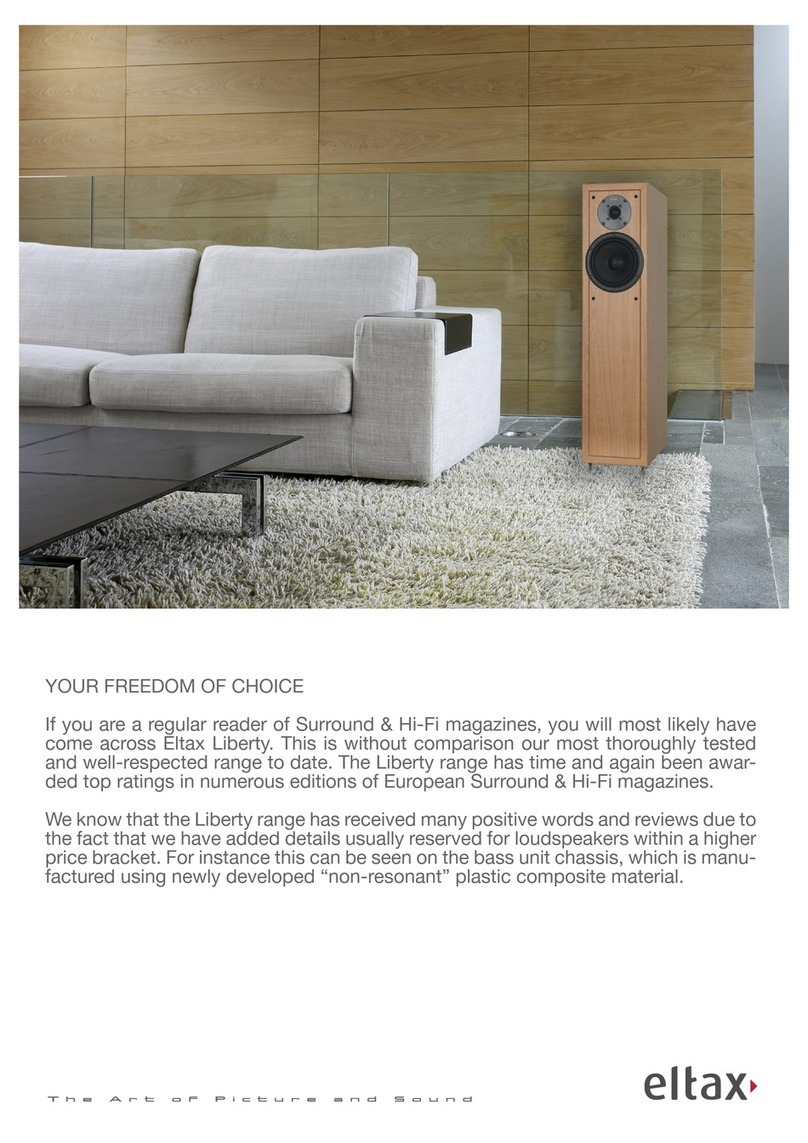 Eltax HiFi Speaker System Specifications