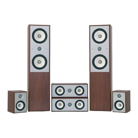 Eltax Surround Loudspeakers 5-pack Summit User manual