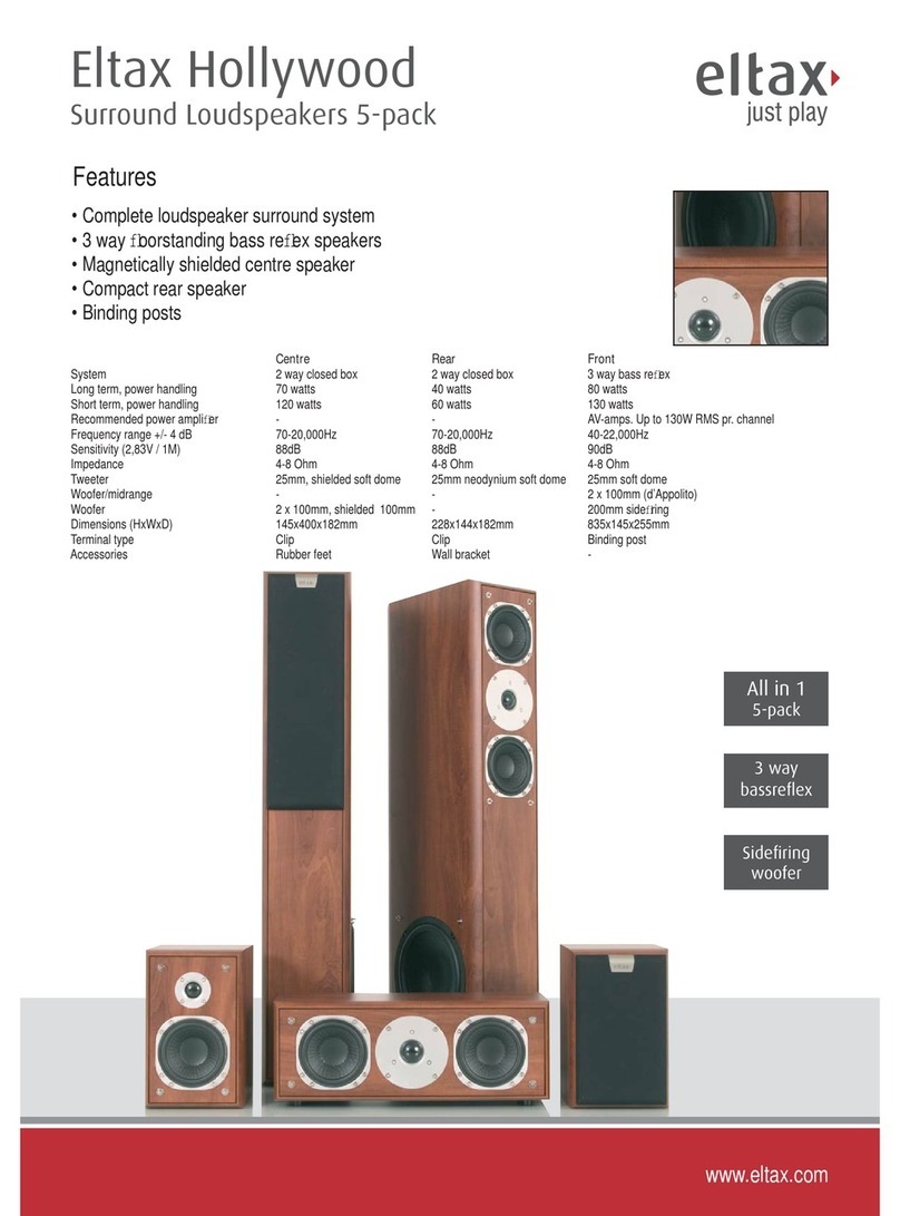 Eltax Hollywood User manual