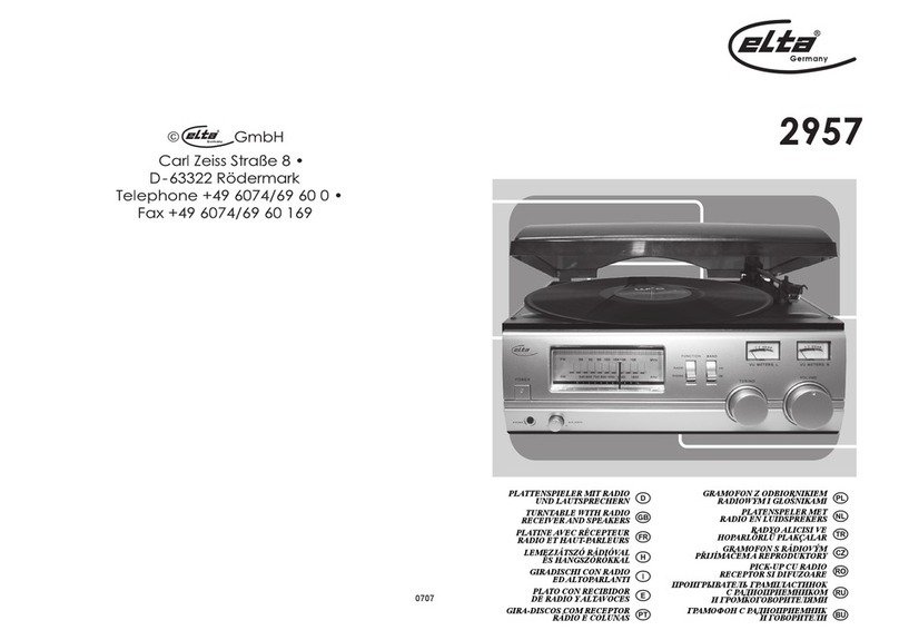 Elta 2957 instruction manual