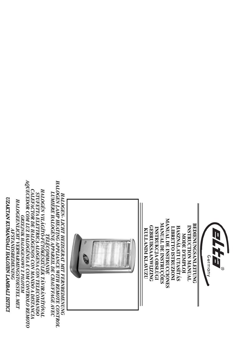 Elta Halogen Lamp instruction manual
