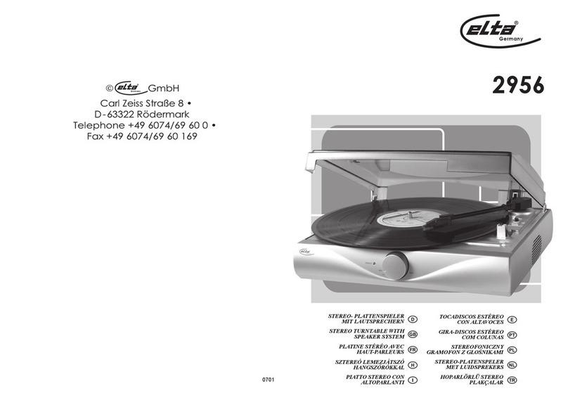 Elta 2956 instruction manual